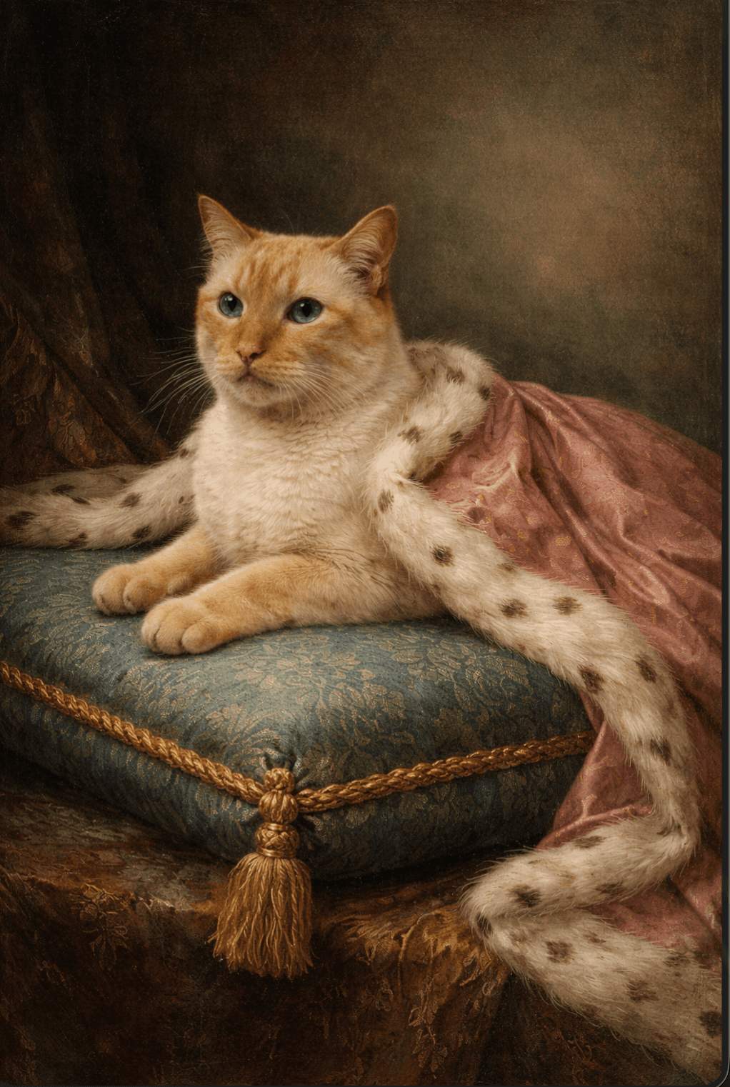 Retrato artístico de mascota