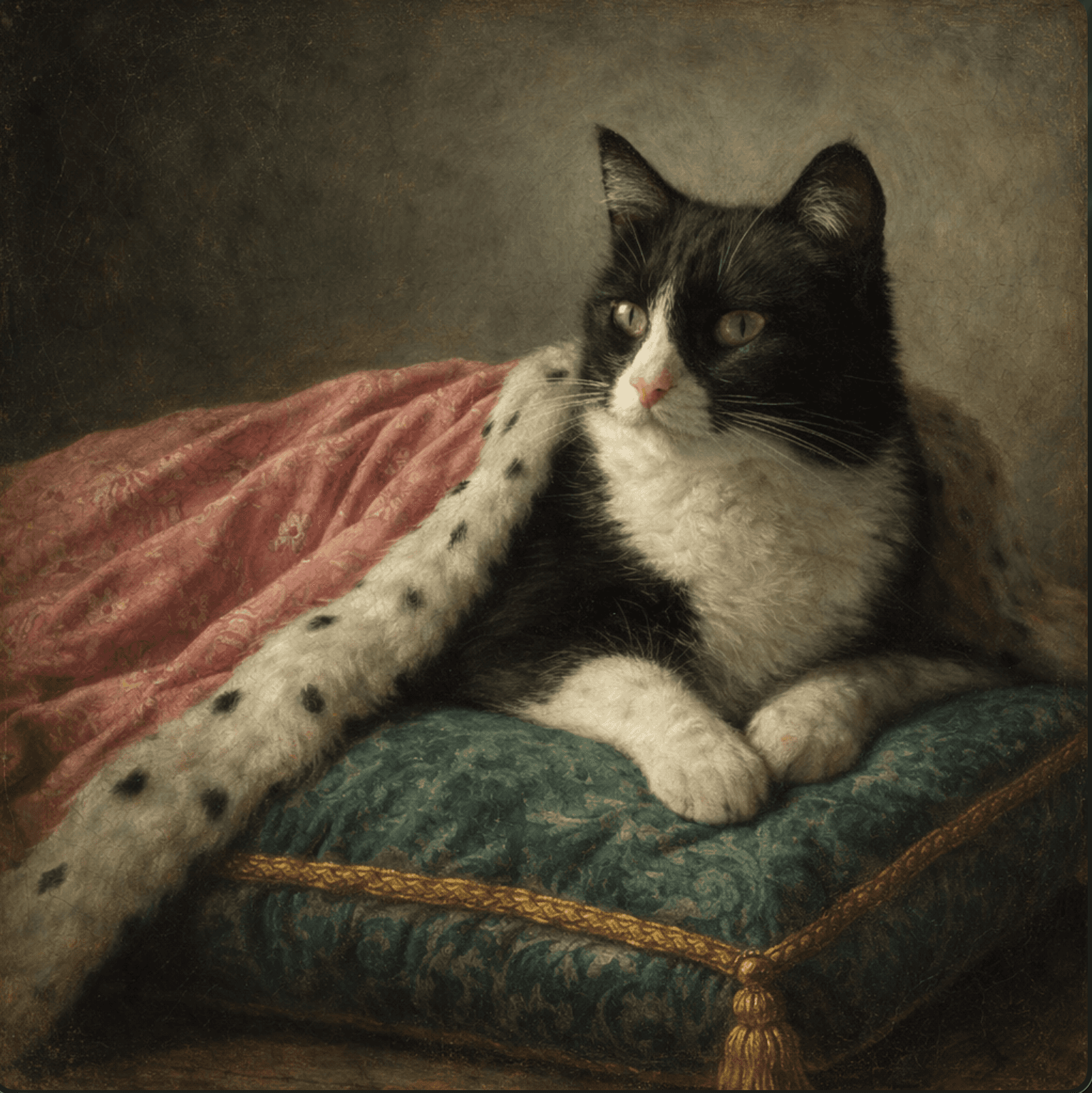 Retrato artístico de mascota