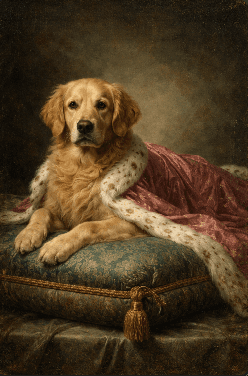 Retrato artístico de mascota